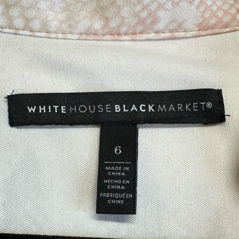 White House Black Market Snake-Print Soft Blouson Mini Dress - 6 - Picture 10 of 17